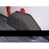 RGM Juego de cubiertas interiores para pasos de rueda aptos para Ford Transit Custom/ Tourneo Custom 2012- Negro