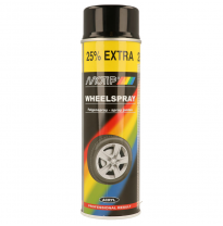 Spray Motip Wheel - Brillo Negro - 500ml