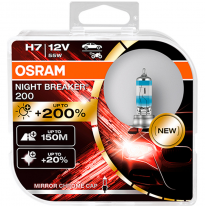 Osram Night Breaker 200 Bombillas Halógenas Láser - H7 - 12v / 55w - Juego De 2 Piezas