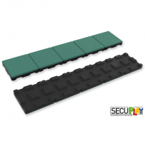 Secuplay Xl Goma Cortacésped - 100x20x3,6cm - Verde - Pack De 5 Piezas