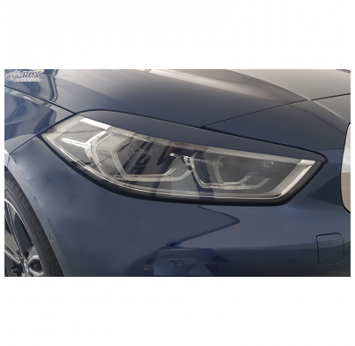 Pestañas de faros para BMW Serie 1 (F40) 2019- (ABS) RDX RACEDESIGN