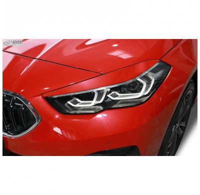 Pestañas de faros para BMW Serie 2 Gran Coupé (F44) 2019- (ABS) RDX RACEDESIGN