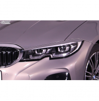 Pestañas de faros delanteros adecuados para BMW Serie 3 G20/G21 Sedan/Touring 2019- (ABS) RDX RACEDESIGN