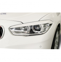 Pestañas de faros adecuados para BMW Serie 1 F20/F21 3/5 puertas Facelift 2015-2019 (ABS) RDX RACEDESIGN