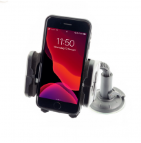 Soporte Universal Para Smartphone/Navegación Con Ventosa/Cuello De Cisne 40-120mm