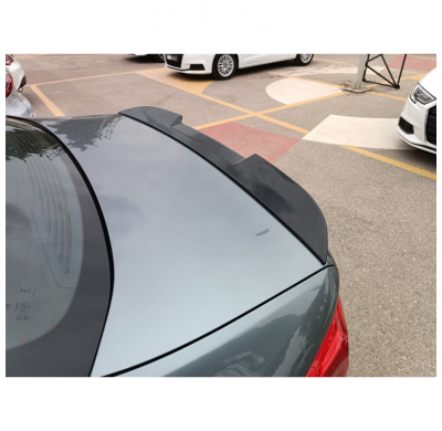 Labio de spoiler de maletero adecuado para BMW Serie 5 G30 Sedan 2016- (PU)