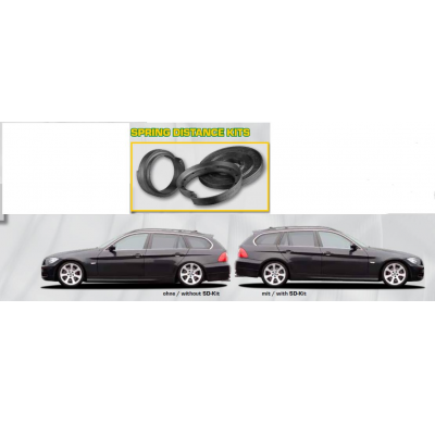 Kit Distanciadores Traseros Audi Cabriolet (8h) Frontantrieb, (2wd) Cabriolet / Convertible Año 11/00- Aumenta Mm- 20