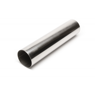 TA Technix tubo de escape acero inoxidable 80 mm redondo / afilado, longitud: 340 mm tubo de escape soldado No valido para absor