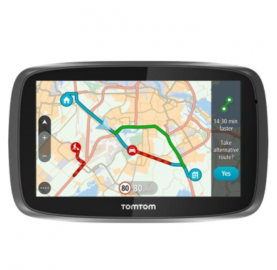Navegador Tomtom Go 5100 Speak&go Mundo 5" Mapas De Por Vida Bluetooth Traffic via Smartphone 1fl5.002.50