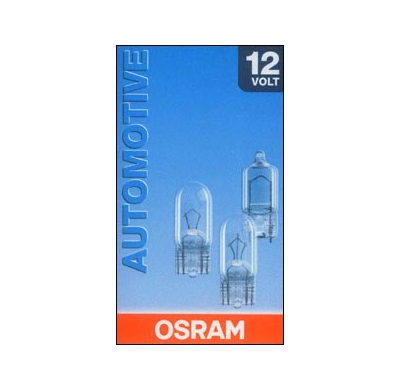 Caja De 10 Lamparas Osram Control, 3893, 12 V. 4 W. T4w, Ba9s.