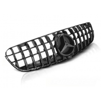 Parrilla Delantera Mercedes Glc W253 15- Gt-R Style Glossy Black