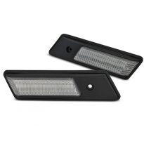 INTERMITENTES LED CROMADO DE DIRECCIÓN LATERAL compatible con BMW E34/E32/E36 con intermitente dinamico