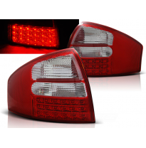 Pilotos Traseros Led Audi A6 05.97-05.04 Sedan Rojo/Blanco Led