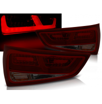 Pilotos Traseros Led Audi A1 2010-12.2014  Rojo Ahumado Led