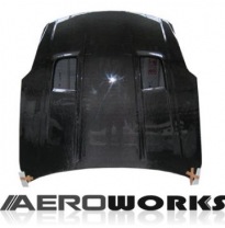 Carbon Vs2 Style Hood Nissan 350z 03/- Z33 Aeroworks Carbon Hoods