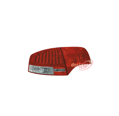Pilotos Led Audi A4 Lim. 05+ _ Rojo/Transparente