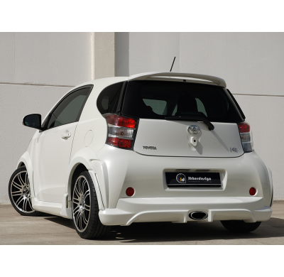 Difusor Paragolpes Trasero (to Be Installed in Combination With Oem Bumper) <Br>toyota Iq  2008/...<Br>tuv Approved <Br>ibherdes