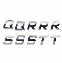 Emblema Letra Qrst