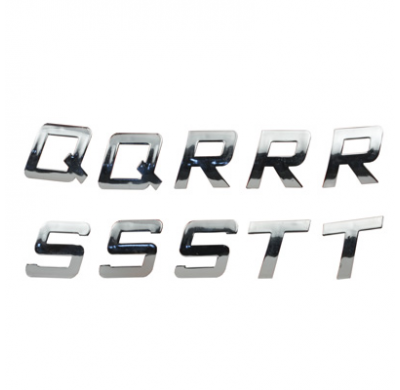 Emblema Letra Qrst