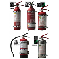 Extintores Extintor Manual En Aluminio
2,4 L Afff, Completo Con Estribos Inoxidables Y Abrazaderas De Desenganche Rápido. Homolo