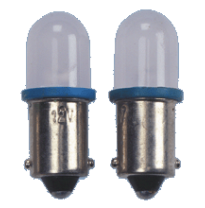 Iluminacion T-10 Led Bulb Ba9s Blue 12v 2pcs/Ca