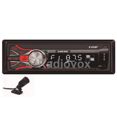 Kdx-Audio R-031bt Autoradio Fm Mp3/Wma 4x40w - Bluetooth A2dp