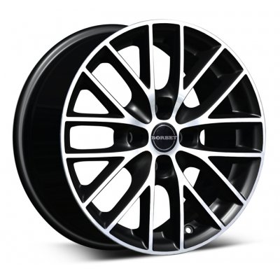 Llanta Borbet Bs 4 7,0 X 16 Negro Pulido Borbet Wheels