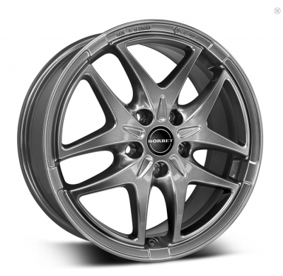 Llanta Borbet Xb 6,5 X 16 Gris Metal Borbet Wheels
