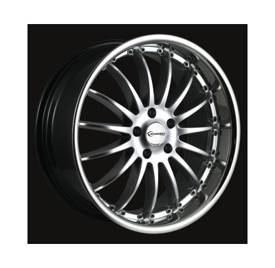 Llanta Emotion Wheels Desire Silver 8,5 X 19 5 Tornillos