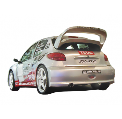 Paragolpes Trasero Peugeot 206 Wrc Wide
