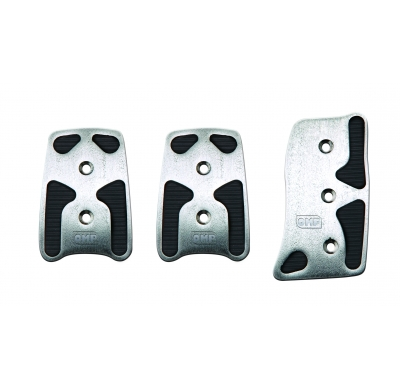 Pedales 3 Pedal Set (Standard Accelerator Pedal) in Anodized Aluminium; Comes Complete With Acero Mounting Hardware. Colour:  Al