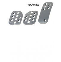 Pedales Kit De 3 Pedales Para Cualquier Tipo De Coche, Realizados En Aluminio Con Tratamiento Especial De Anodizado; Acelerador