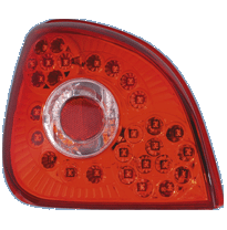 Pilotos Traseros Fo Fiesta Mk4/5 96-02 Led Red/Clear