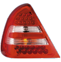 Pilotos Traseros Me W202 94-99 Led Red/Clear