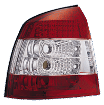 Pilotos Traseros Op Astra G 3/5drs Led Red/Clear