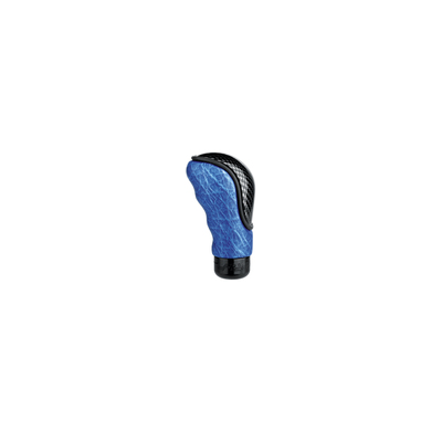Pomo Brio Carbon Look Piel Lux Azul