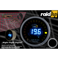 Reloj Raid Hp Night Flight Digital Blue Air-Fuel Ratio Raid-Hp