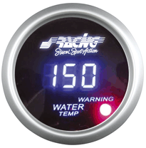 Reloj Simoni Racing Digital Temperatura Agua Black Face + Sensors