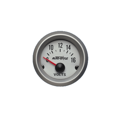 Relojes "Pi Voltage 8-18 Volt 2"" Silver"