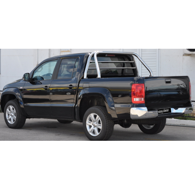 Roll-Bar C/Prot.Cristal Acero Inoxidable 60mm Ford Ranger 2009